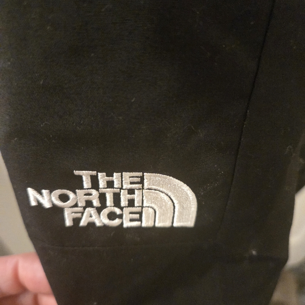 The North Face Black Insulated Snow Bibs with Adjustable Straps - Picture 3 of 4